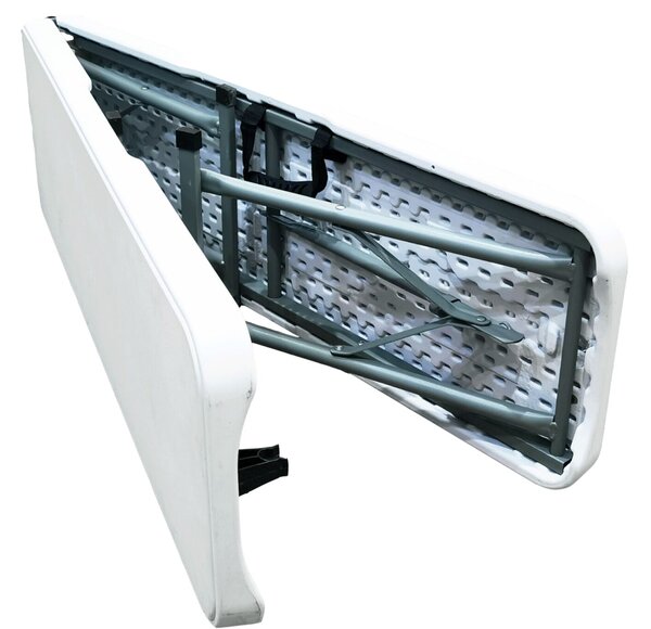 GardenLine összecsukható Kerti pad 180cm - fehér