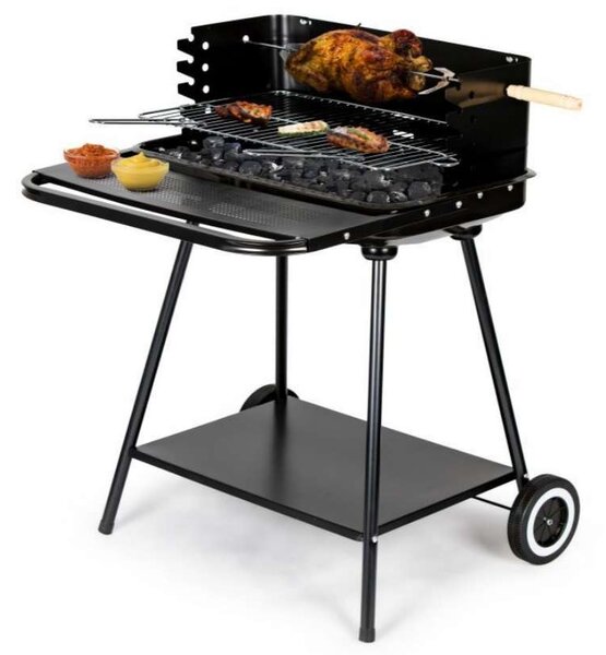 ModernHOME kerti Grillkocsi nyárssal