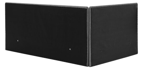 Egyszemélyes ágy 110 cm Optoman (barnásszürke) (ágyráccsal és matraccal) (tárolóhellyel)