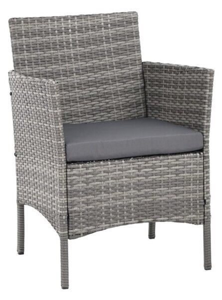 Rattan bútorkészlet MADERA - szürke
