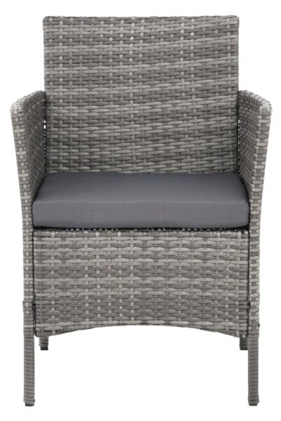 Rattan bútorkészlet MADERA - szürke