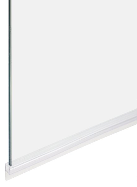 Kád paraván LAPAN 140 x 80 cm Ezüst