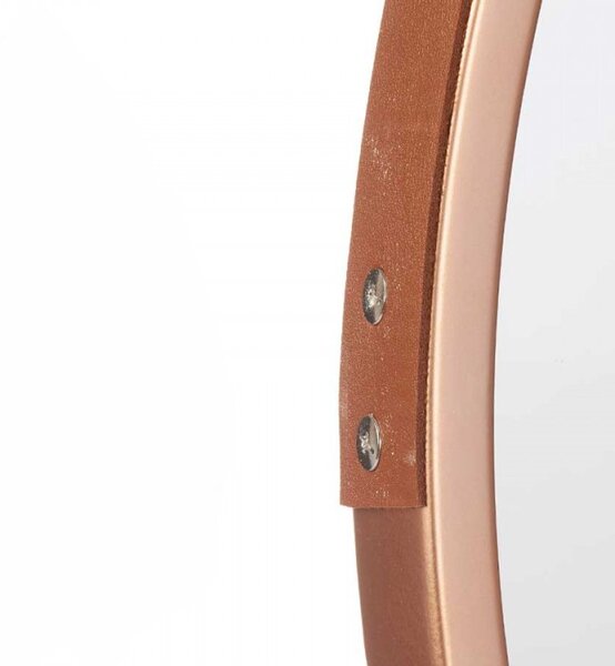 ROSEA kör alakú bronz fali tükör, átmérője 45 cm