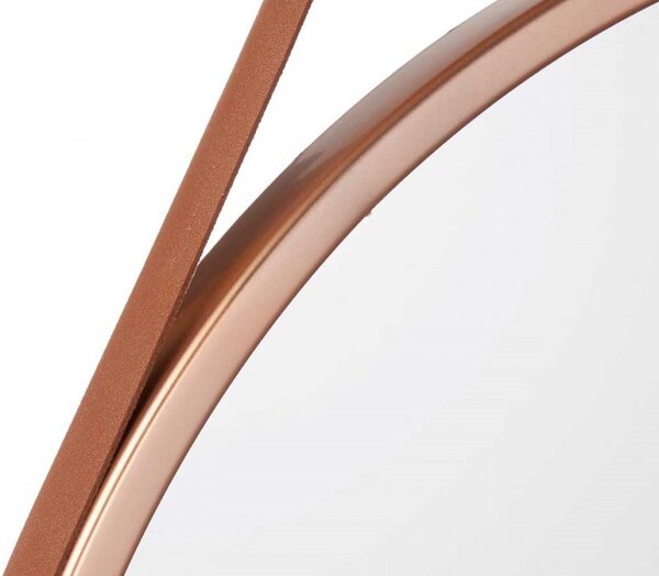 ROSEA kör alakú bronz fali tükör, átmérője 45 cm