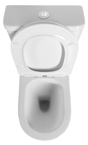 Sapho Sapho, INFINITY RIMLESS WC kombi csésze tartállyal, alsó/hátsó hulladék, fehér, PC105WR