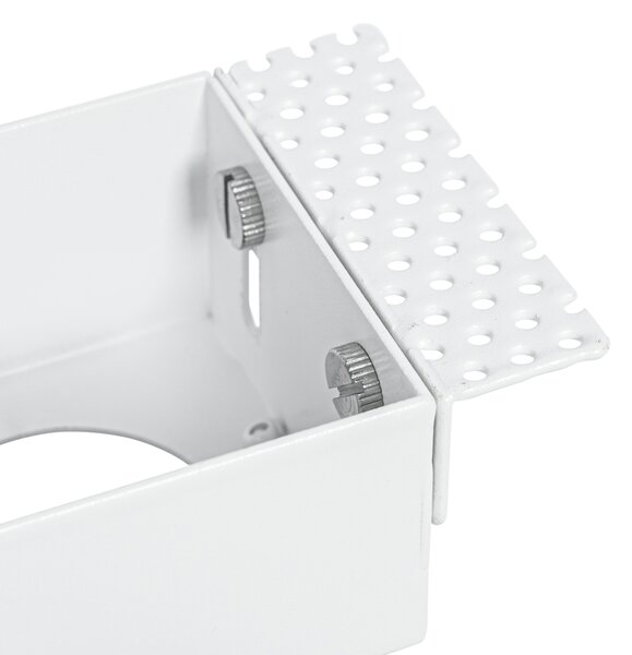 6 db-os süllyesztett spotlámpa szett fehér GU10 50 mm-es perem nélküli - Oneon