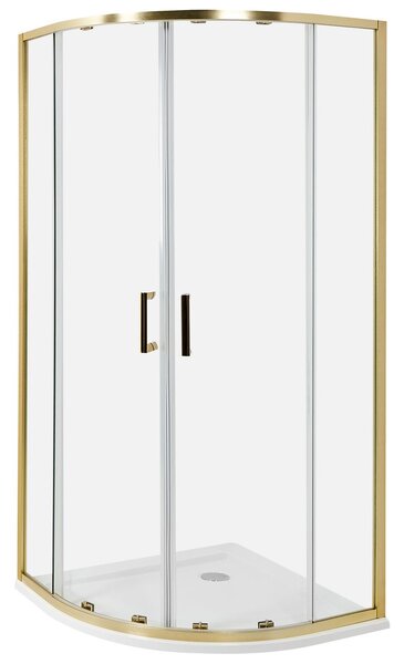 Zuhanykabin JUKATAN 90 x 90 x 185 cm Arany