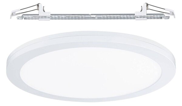Paulmann fedél LED szerelőpanellel 4 000 K 33 cm, Fehér / opál, Nappali / Étkező, Műanyag