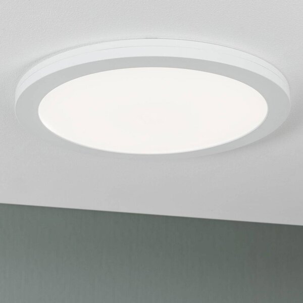 Paulmann fedél LED szerelőpanellel 4 000 K 33 cm, Fehér / opál, Nappali / Étkező, Műanyag