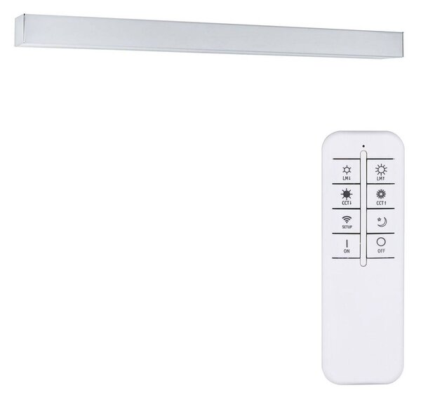 Paulmann HomeSpa Tova LED tükör lámpa, 60 cm, dimmelhető, Fehér / opál, Fürdőszoba, fém, Modern