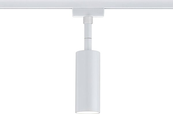 Paulmann URail Tubo LED spot 3000K fehér, Fehér / opál, Nappali / Étkező, fém