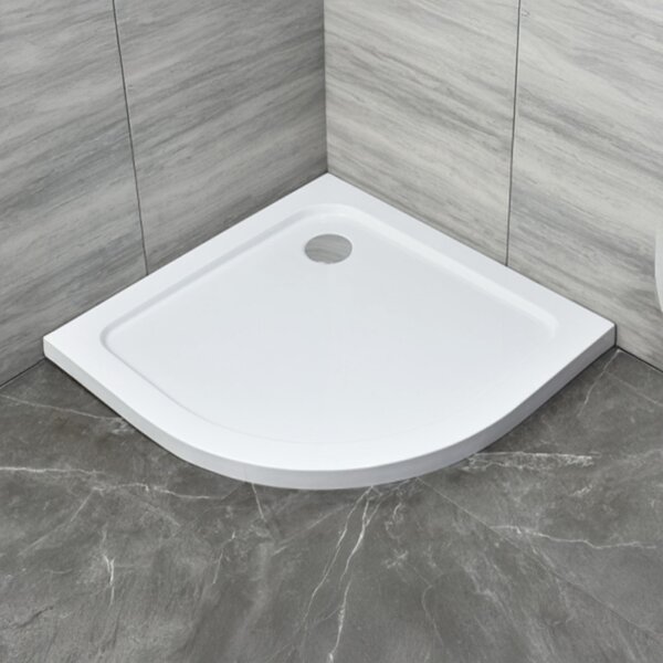 Modena Slim íves alacsony akril zuhanytálca 80x80 cm