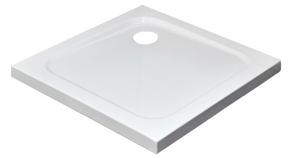 Modena Slim szögletes alacsony akril zuhanytálca 80x80 cm