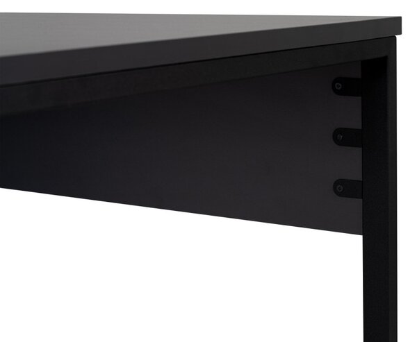 Twin Study Desk - antracit/fekete íróasztal