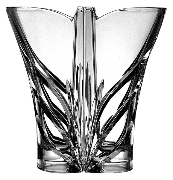 Modern * Ólomkristály Love váza 22 cm (Dupla15114)