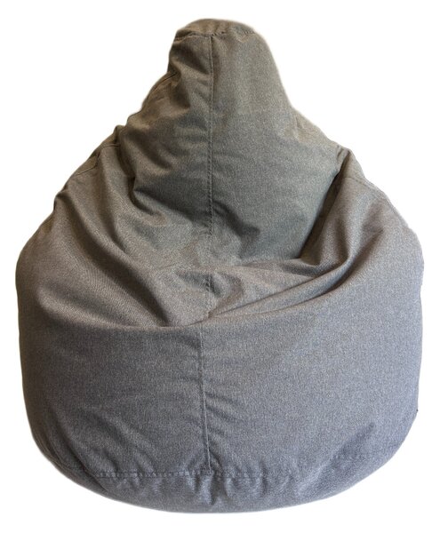 Beantime Comfort Outdoor Living babzsákfotel szürke 90x100 cm