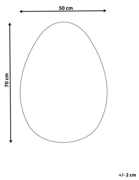 Falitükör MONTRESOR 50 cm 70 cm Ezüst
