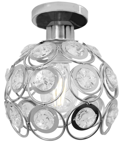 Kristály lámpa APP204-1C silver