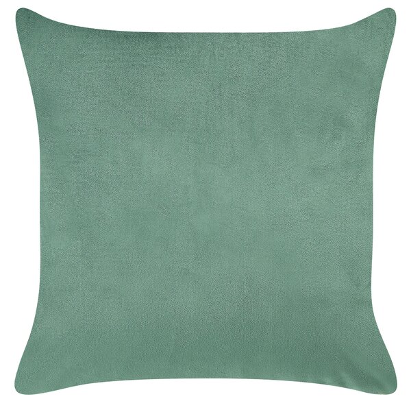 2 db díszpárna YUZURI Bársony 45 x 45 cm Smaragdzöld Állatmintás