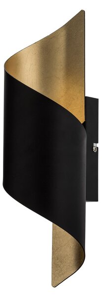Fali Lámpa Lindby, Desirio, dimmable, Fekete, Nappali, Fém, Modern