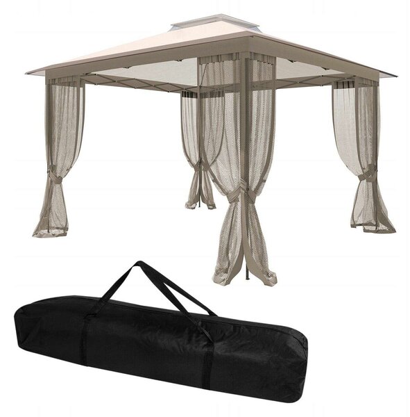 Kerti Pavilon - Automata Pop-Up - 3x3m - Bézs
