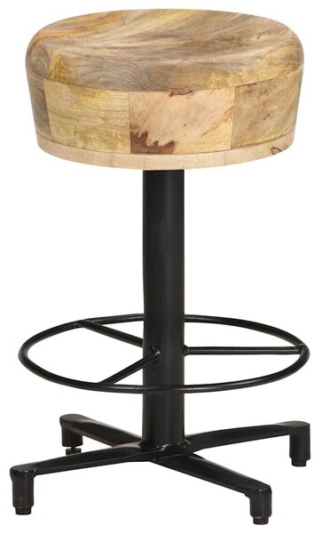 2 db tömör mangófa bárszék 52 cm
