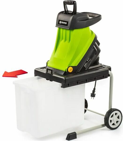 Fieldmann FZD 4018-E Kerti apritó, 2600W, 4800rpm, zöld-fehér