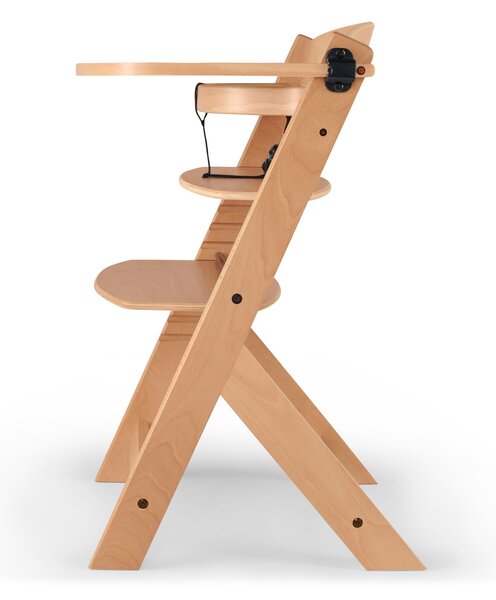 Kinderkraft Enock Wooden Etetőszék, Barna