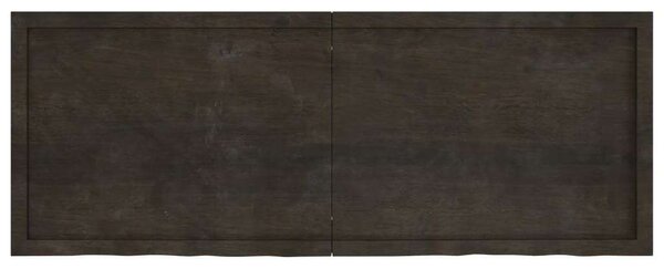 VidaXL Tömör Tölgyfa Fali Polc - 160x60cm