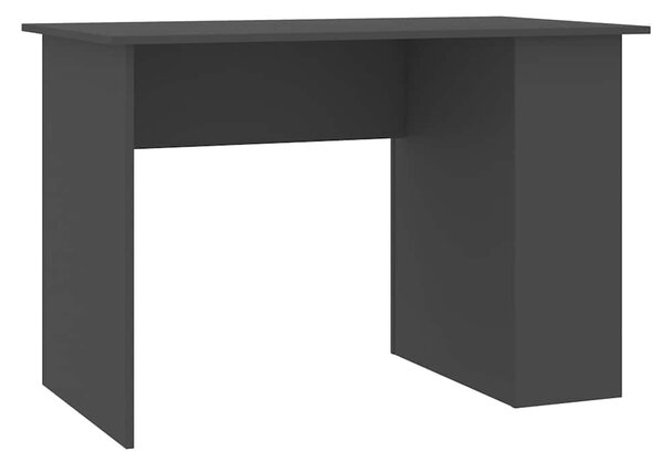 Szürke forgácslap íróasztal 110 x 60 x 73 cm