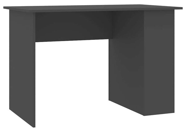 Szürke forgácslap íróasztal 110 x 60 x 73 cm