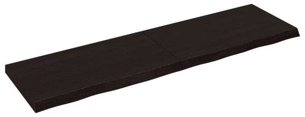 VidaXL Tömör Tölgyfa Fali Polc - 180x50 cm