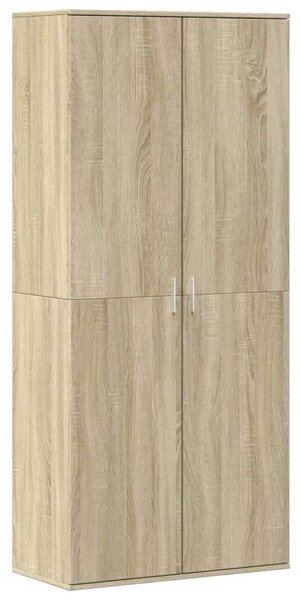 VidaXL Cipősszekrény - Sonoma Tölgy - 80x39x178 cm