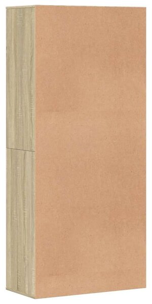 VidaXL Cipősszekrény - Sonoma Tölgy - 80x39x178 cm