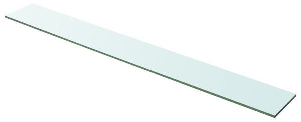VidaXL 100x12 cm átlátszó panel üvegpolc