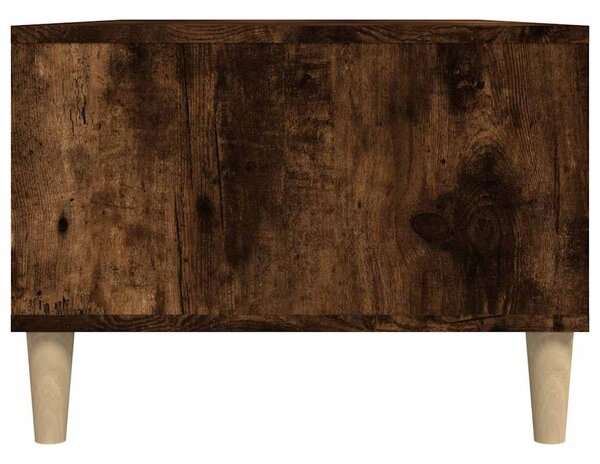 Füstös tölgy színű fatermék dohányzóasztal 90x50x36,5 cm