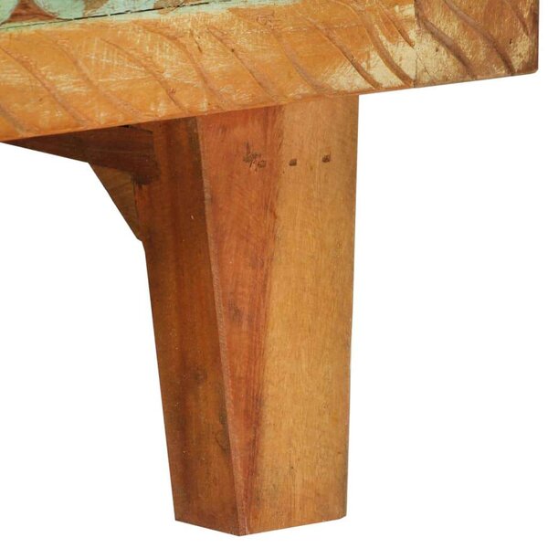 VidaXL kézzel faragott tömör újrahasznosított fa komód 55x30x75 cm
