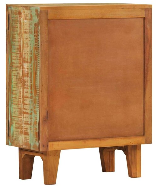 VidaXL kézzel faragott tömör újrahasznosított fa komód 55x30x75 cm