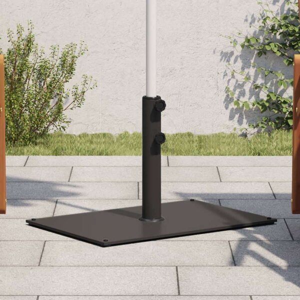 VidaXL téglalap alakú napernyőtalp Ø32/38/48 mm-es rúdhoz 15 kg