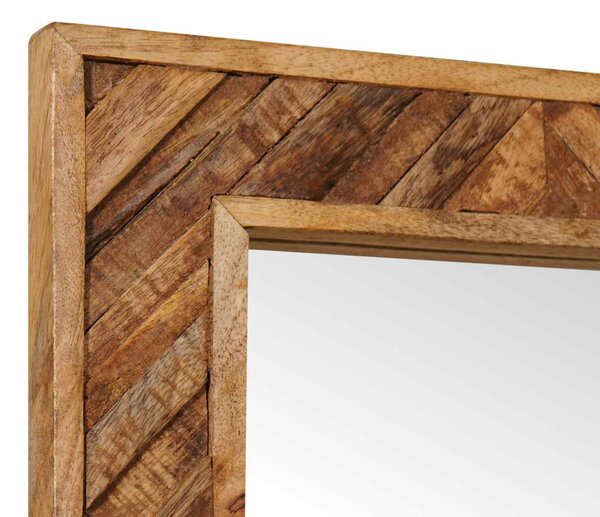 Tükör Barna 70 x 50 x 2.5 cm Üveg