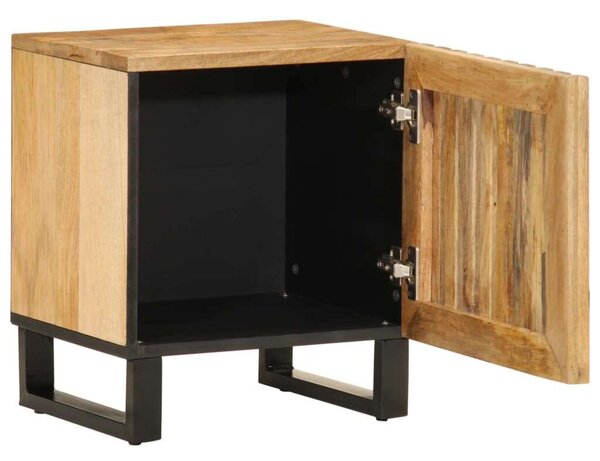 VidaXL Mangófa Éjjeliszekrény - 2 db - 40x33x46 cm
