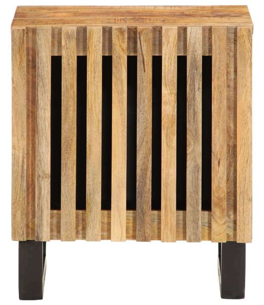 VidaXL Mangófa Éjjeliszekrény - 2 db - 40x33x46 cm
