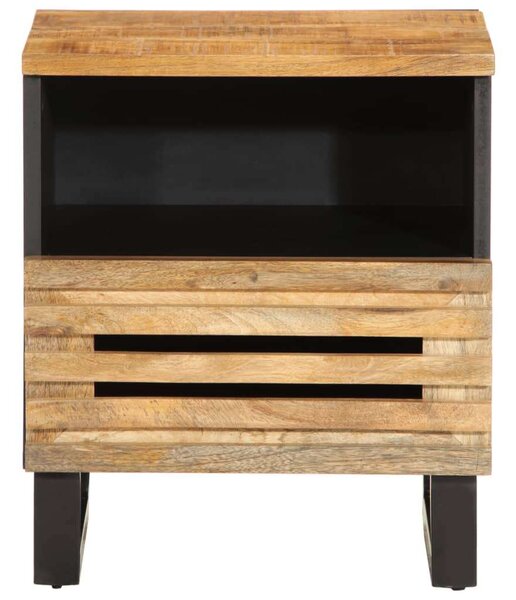 VidaXL Mangófa Éjjeliszekrény Szett - 2 db - 40x33x46 cm