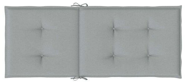 Székpárna Szett - Magas Háttámlás - 6 db - 120x50x4 cm