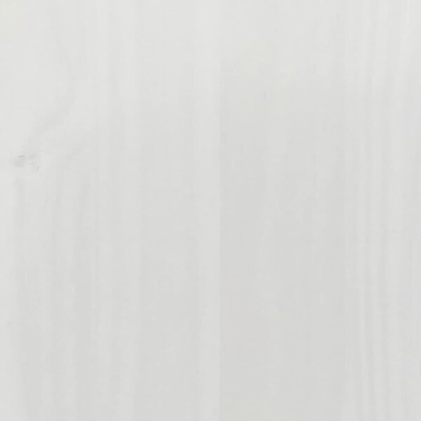 VidaXL Corona Ruhaszekrény - Tömör Fenyőfa - Fehér - 151,5x52x186 cm
