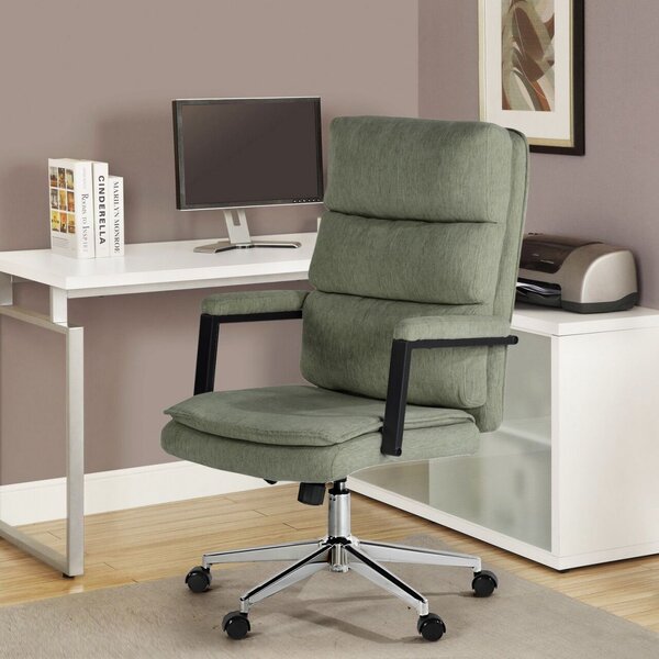 US 134 irodai textil forgószék zöld