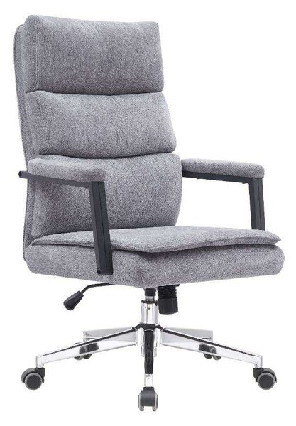 US 134 irodai textil forgószék világos szürke