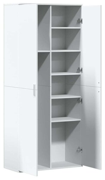 VidaXL Fehér Magasszekrény - 80x35x180 cm