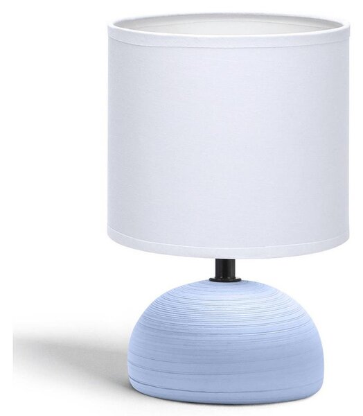 Aigostar Aigostar - Asztali lámpa 1xE14/40W/230V kék/fehér AI0165