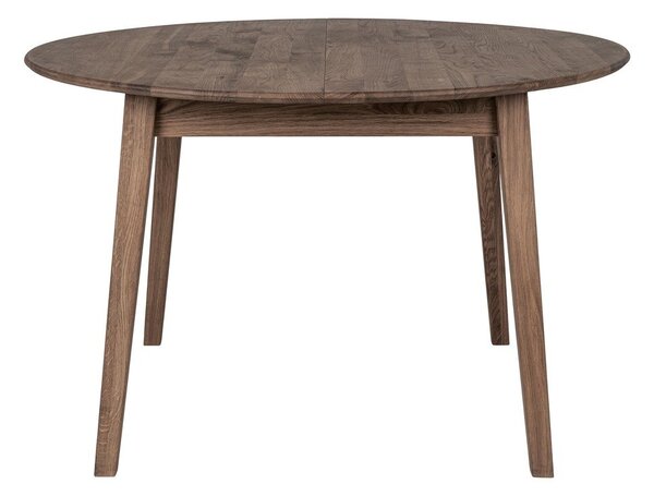 Tölgyfa kerek bővíthető étkezőasztal ø 118 cm Metz – House Nordic